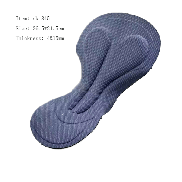 Unisex Bike Chamois Breathable Punching Cycling Crotch Pad Sk 845 Product Image 02