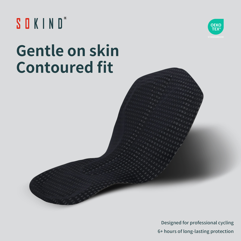 Breathable Hommes 3d Cycling Chamois Sk 886 Dual Density Pad Factory (1)