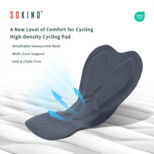 Wholesale Breathable Men's Cycling Pad Sk 891 16mm High Density Chamois (1)