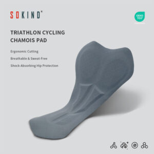 Wholesale Cyclist Chamois Pad Sk 678 3d Ergonomic Insert Factory (1)