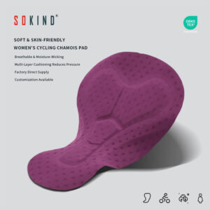 Wholesale Chamois de vélo de route pour femmes SK-519 Dual-Density 3D Insert (1)